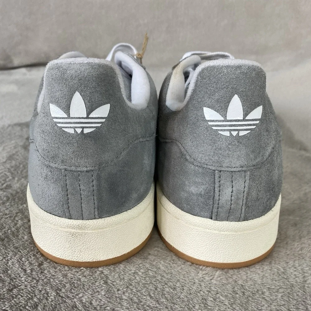 Adidas Campus 00s Shoes Mens Size 13 Gray White Suede Sneakers Originals NEW